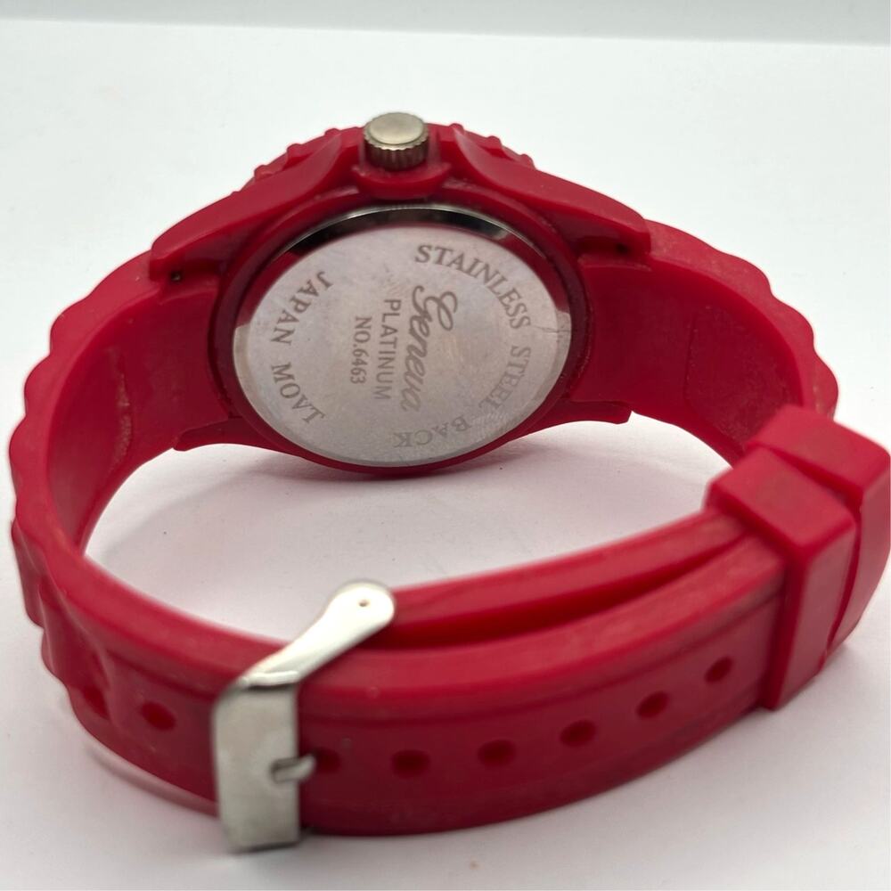 Red & Silver Watch - Picture 3 of 3